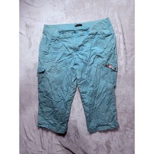 Lee Relaxed Fit Cargo Capris‎ Teal Blue Mens Size [Insert Size Here]